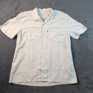 Levi's Men's Floral Button-Up Shirt Size Large